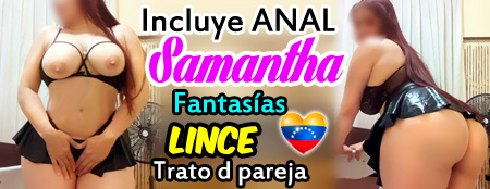 kine samantha venezolana incluido anal