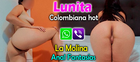 Lunita colombiana, putas la molina