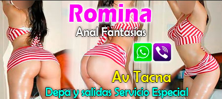 romina culoncita. puta cercado de lima
