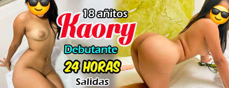 kaory puta debutante 18 años