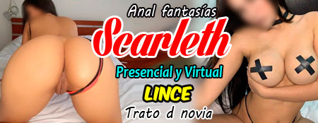 puta scarlet hago videollamadas y presencial
