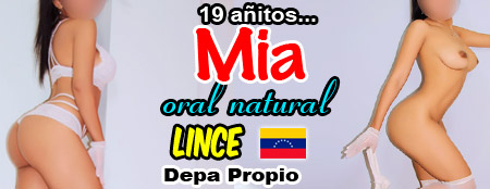 Mía, venezolana tetoncita guapa
